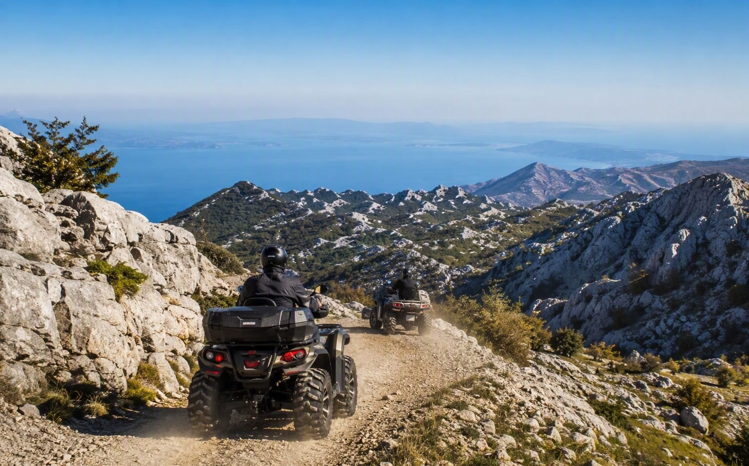 Quad & ATV Tours Near Zadar: Dust, Views and Velebit Stone