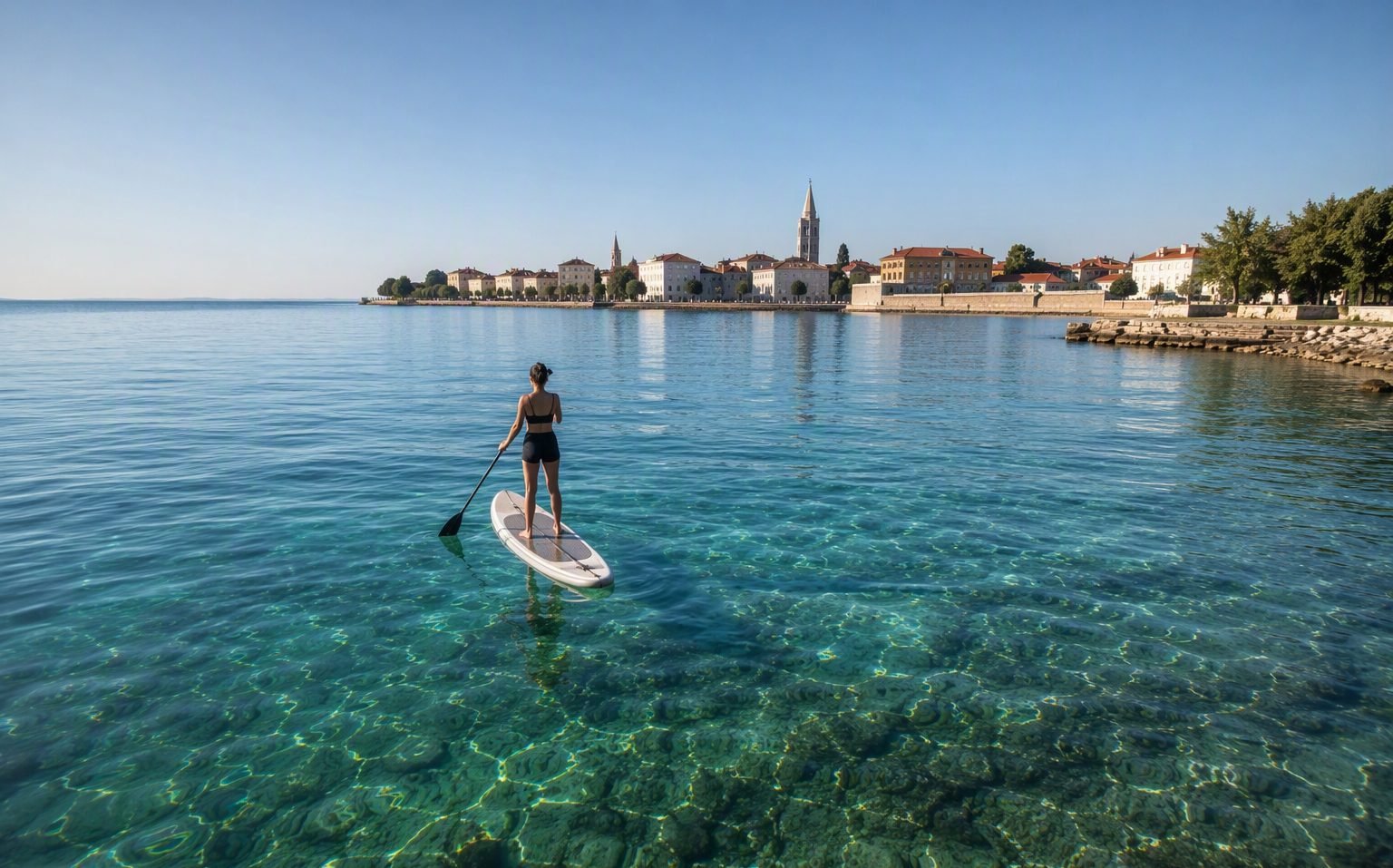 Stand-Up Paddle in Zadar: The Calmest Way Onto the Water